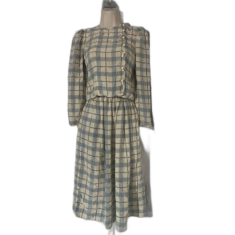Silk vintage Jack Mulqueen New York w piece dress